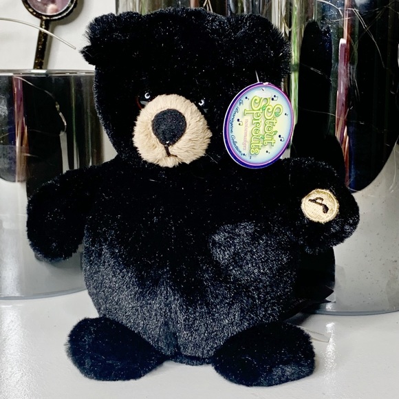 NWT roaring black bear stuffed animal - Picture 1 of 3